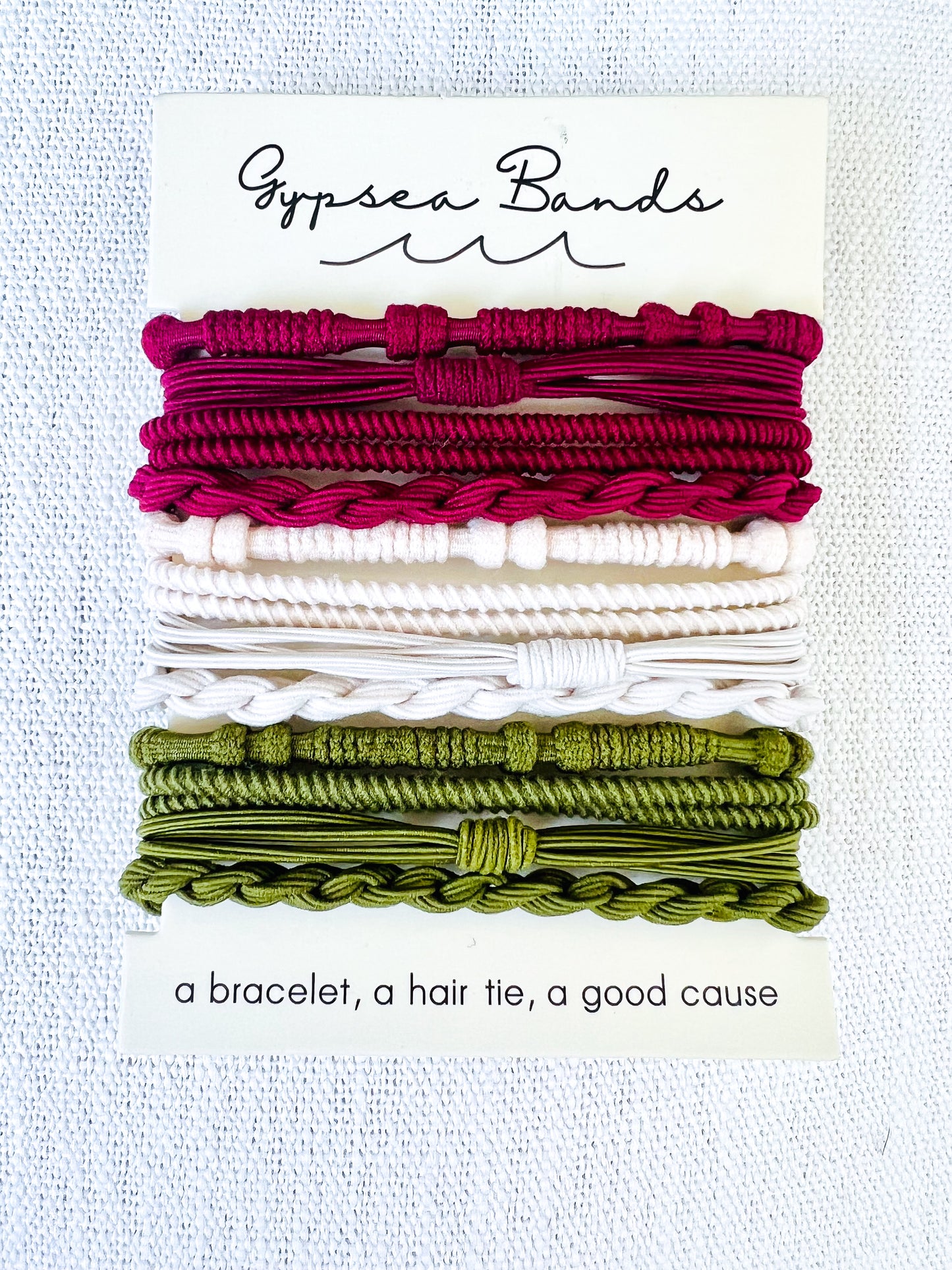 Santa Cruz Hair Tie Bracelets