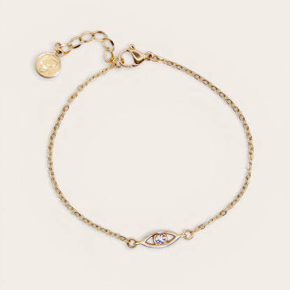 Evil Eye Charm Bracelet Set