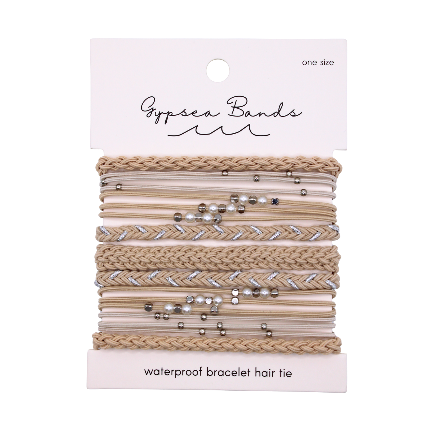 Latte Hair Tie Bracelets