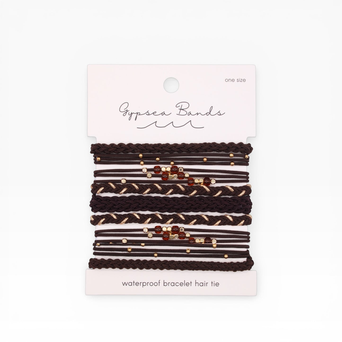 Mocha Hair Tie Bracelets