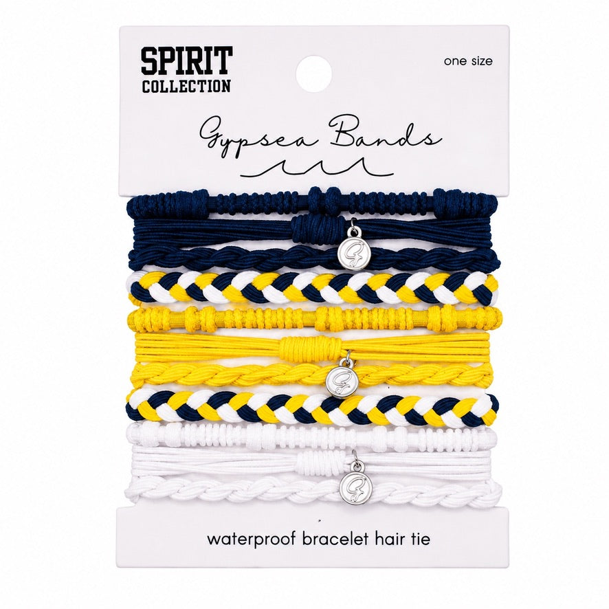Team Spirit: Navy, Yellow, White