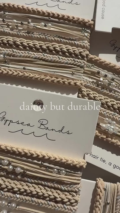 Latte Hair Tie Bracelets